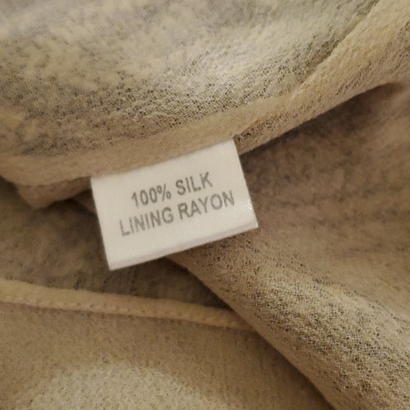 Parker Silk Sequin Animal Print Dress Sz S - Picture 8 of 8